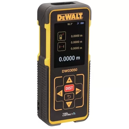 3 - Trena a Laser DW03050 - Alcance de 50m, 2-line Backlit Display – DeWalt